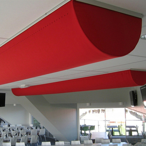 Estructura exquisita Fabricación Semicircular Tejido ignífugo Conducto Poliéster <span class=keywords><strong>Textil</strong></span> Conducto de <span class=keywords><strong>aire</strong></span> - Product Image 1