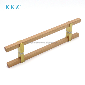 <span class=keywords><strong>Poignée</strong></span> <span class=keywords><strong>de</strong></span> <span class=keywords><strong>porte</strong></span> en verre <span class=keywords><strong>de</strong></span> fabrication en <span class=keywords><strong>bois</strong></span> <span class=keywords><strong>de</strong></span> conception spéciale haut <span class=keywords><strong>de</strong></span> gamme pour la maison Maison Commerce Hôtel Bureau Appartement Boutique - Product Image 2