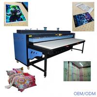 Presse à chaud hydraulique grand format 165*250cm, 1 plateau, 1 côté, pour tapis, couvertures, tapis de souris, tapis de yoga, murales, drapeaux en aluminium