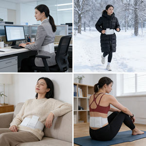 Bande chauffante pour la taille à la vapeur avec <span class=keywords><strong>patch</strong></span> <span class=keywords><strong>chauffant</strong></span> intégré - Product Image 3