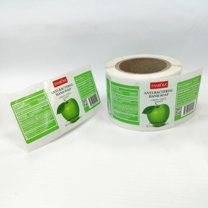 Etiqueta privada Fabricante Jabón de manos de piel líquida orgánica natural Etiqueta de papel de vinilo personalizada Diseño de jabón de leche de cabra - Product Image 1