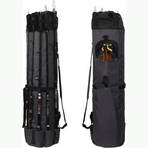 Échantillon gratuit : Sac de transport et d'organisation durable pour cannes à pêche et moulinets – Contient 5 cannes et leur matériel - Product Image 1