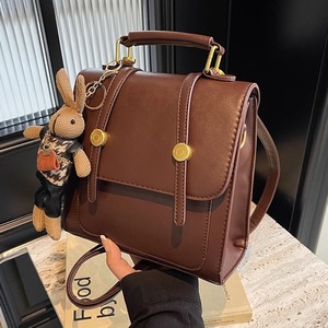 Phụ Nữ Cao cấp Nhỏ Sinh Viên Đại Học Ba Lô Mới Thiết Kế Thời Trang Với Dây Kéo Đóng Cửa Và Dây Đeo Mang Hệ Thống - Product Image 3