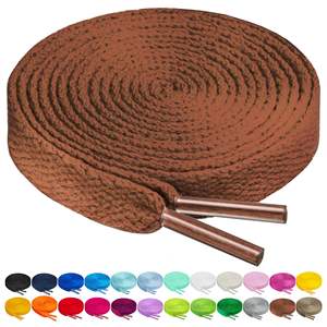 Cordones Planos de Alta Elasticidad, Color Personalizado, Diseño Ancho de Poliéster Resistente para Deportes y Uso Casual, Marca VeloxSoles - Product Image 6