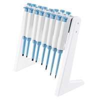 Support de pipette réglable monocanal pour 8 micropipettes, équipement de laboratoire