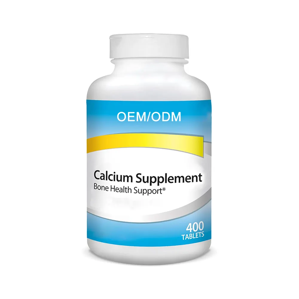 Etiqueta privada Suplementos para el cuidado de la salud Vitamina D3 10000iu VK2 75mcg con pastillas de vitamina C Tabletas de calcio y magnesio Vd3
