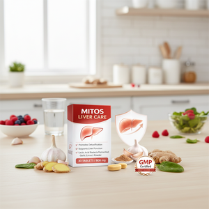 อาหารเสริมบำรุงตับ MITOS พร้อมสารสกัดกระเทียมหมักแลคติค แอซิด แบคทีเรีย ช่วยดีท็อกซ์ สำหรับผู้ใหญ่ชนิดเม็ด - Product Image 3