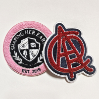 CF-EM09-Customize votre propre conception Logo brodé Patch broderie Badge coudre sur le fer sur un patch de broderie personnalisé pour casquette de vêtement