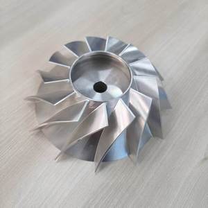 Service d'usinage CNC professionnel à 5 axes, impellers en aluminium, acier inoxydable, titane, pièces pour système de manutention de fluides industriels - Product Image 6