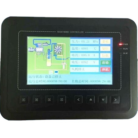 IP54 37KW винтовой воздушный компрессор инверторный контроллер 100A Mam6090 сенсорный Creen дистанционный монитор