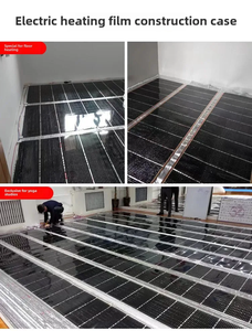 Système de <span class=keywords><strong>chauffage</strong></span> électrique au carbone au design moderne 230V, plancher chauffant PTC infrarouge lointain, matériau graphène écologique, facile à installer - Product Image 4