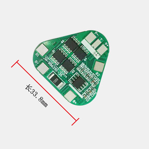3S 11.1V 18650 ไทรแองเกิล บีเอ็มเอส 5A 10A แบตเตอรี่ลิเธียมบอร์ดป้องกันสำหรับเครื่องมือไฟฟ้า, ไฟถนน, แบตเตอรี่ไฟฟ้า - Product Image 3