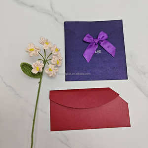 Enveloppes personnalisées créatives estampillées à l'or, cartes de vœux gaufrées, lettres d'invitation, cartes de visite, cadeaux - Product Image 2