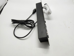 USB Powered Flushmount LED <b>Wall</b> <b>Sconce</b> Lamp Black Body Power Outlet for Indoor Hotel Bedrooms 220V Compatible for Living <b>Wall</b> - Product Image 3