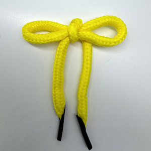 Corda Intrecciata in Cotone 100% di <span class=keywords><strong>Prima</strong></span> Qualità in Offerta, Gialla, Lunghezza 35cm, Cordoncino per Confezioni Regalo e Sacchetti di Carta - Product Image 1