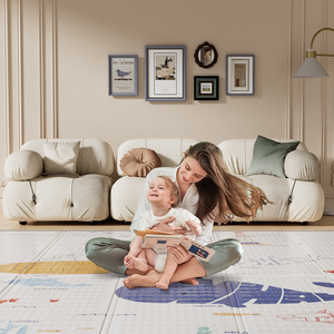 Tapete de Juego Plegable para Bebés, Material XPE Suave, Extra Grande, Impermeable, para Bebés, Niños Pequeños e Infantes, para Jugar y Tiempo Boca Abajo - Product Image 2