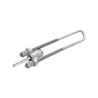Serre-câble en acier galvanisé robuste, réglable, pour câble électrique