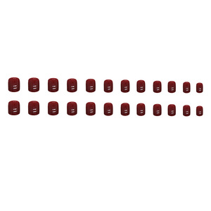 Venta caliente de prensa de acrílico <span class=keywords><strong>rojo</strong></span> en las <span class=keywords><strong>uñas</strong></span>, <span class=keywords><strong>uñas</strong></span> postizas cuadradas <span class=keywords><strong>cortas</strong></span>, <span class=keywords><strong>uñas</strong></span> de <span class=keywords><strong>Color</strong></span> sólido personalizadas de alta calidad, vendedores al por mayor - Product Image 5