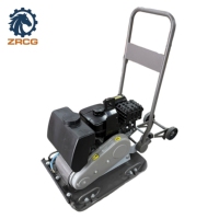 Compacteur vibrant à essence autoporté haute efficacité GX170 95 kg 16KN pour la compactation des sols routiers et de l'asphalte