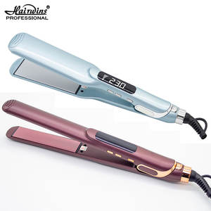 Plancha de pelo de salón profesional turmalina cerámica iónica titanio eléctrico 1 año de garantía <span class=keywords><strong>precio</strong></span> competitivo al por mayor - Product Image 2