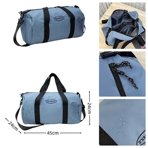 Bolso de mano deportivo con logotipo personalizado de alta calidad, bolso de lona, bolso de gimnasio para hombres y mujeres con gran almacenamiento impermeable - Product Image 3