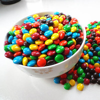 Haricot chocolat formant la machine