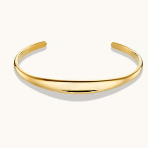 LUCKYJIU Custom gioiellieri impermeabili appannamento senza ipoallergenici 18k placcato oro in acciaio inossidabile placcato bianco cupolino bracciale braccialetto - Product Image 1