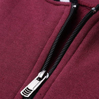 Veste de sport pour homme de haute qualité, coupe-vent, respirante et chaude, avec col montant et logo sur le devant, idéale pour la saison hivernale