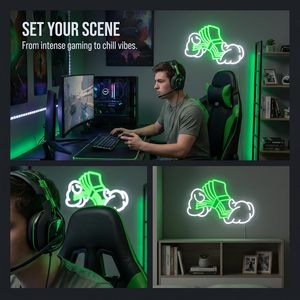 Cash Letreros Neon LED indoor hanging ambient light finance office wall decoration light entrance indicator light luminous <b>sign</b> - Product Image 3