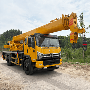 Truk Derek Teleskopik Bergerak 8 Ton 10 Ton Truk Derek Lorry Truk Derek Bergerak untuk Medan Berat - Product Image 3