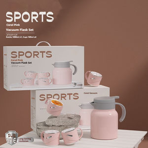 316 <span class=keywords><strong>carafe</strong></span> à café thermique en acier inoxydable Double paroi pot sous vide flacon théière filtre à <span class=keywords><strong>eau</strong></span> amovible gobelets en acier isolés - Product Image 4