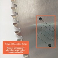 Disco de Corte de Aluminio de 16 Pulgadas (405 mm) de Diámetro Exterior, Modelo 5652 con Recubrimiento CrN para Puertas, Ventanas, Encofrados y Barras