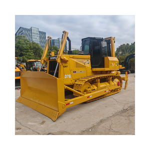 Diskon besar Caterpillar tangan kedua Jepang kucing D7 D7G bulldoser, asli digunakan kucing D7G D7H D7R