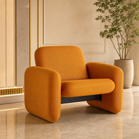 YUANCHANG Modernes Modulares Stoffsofa Hochdichte Schaumstofffüllung Holzbeine 3 Jahre Garantie Wohnzimmer Hotel Nutzung