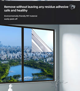 单向反射太阳能薄膜建筑窗户无基础高绝缘单片，99% 防紫外线，无褪色效果 - Product Image 4
