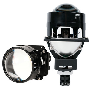 Led Car Headlight 2.5 Inch Dual Lens Dual Beam <b>H4</b> H7 56W 30000Lm 6000K 12V Retrofit Upgrade Universal Fit - Product Image 5