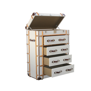 Công nghiệp retro 5-ngăn kéo tủ lưu trữ với vải lót, tùy chỉnh kích thước và màu sắc, cho phòng khách/nghiên cứu/Câu lạc bộ - Product Image 1