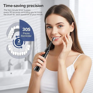 Nuovo Design di tendenza 3 stampi spazzolino elettrico elettrico con spazzolino multifunzione e multifunzione con tazza d'acqua - Product Image 3