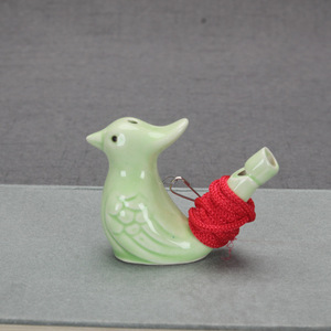 Sifflet d'oiseau en céramique multicolore très prisé pour les sites touristiques - Product Image 3