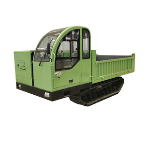 Dumper sur chenilles 5t avec châssis en acier, moteur Yunnei, engrenages à haut rendement pour l'Indonésie - Product Image 1