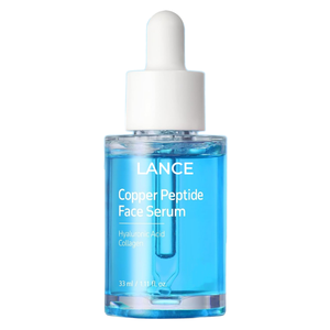 Sérum Visage Lance Private Label Vegan à l'Acide Hyaluronique et au Peptide de Cuivre Bleu Pur à 100% pour Raffermir la Peau et Réduire les Rides - Product Image 1