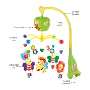 Campana portatile del letto appesa del bambino rotante giocattolo <span class=keywords><strong>mobile</strong></span> musicale del bambino per il regalo dei bambini - Product Image 2