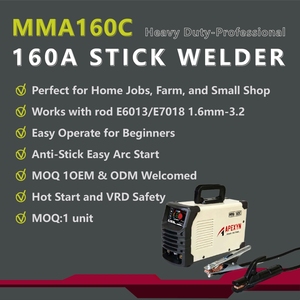 Apexyn 220v <span class=keywords><strong>Soldadora</strong></span> Portátil de Hierro Fundido para Uso Doméstico, Inversor IGBT de 160A, Mini <span class=keywords><strong>Soldadora</strong></span> de Arco Portátil - Product Image 3