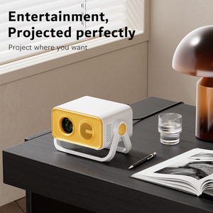 Lonnst V19 4K Chiếu Quad Core Android 11 Dual <span class=keywords><strong>Wifi</strong></span> Giá Rẻ LED Chiếu Với LCD 720P 1080P - Product Image 4