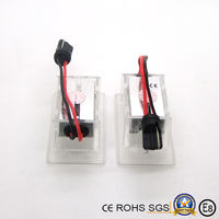 Lampe de courtoisie de porte LED blanche 12V, lumière de bienvenue intérieure de voiture OE 84AG13547AA pour pièces de rechange automobiles Ford