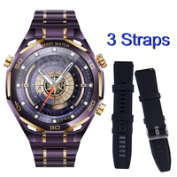Montre connectée intelligente Chat GPT Voice Assistant SK55 Pro, étanche IP68, montres de sport pour hommes, moniteur de sommeil, avec fonction d'appel