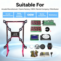 Machine de jeu de réflexes rapides Batak : Entraînement interactif de la coordination et des réflexes, 8 boutons, équipement de location pour salles de jeux et événements.