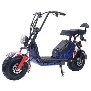 Nueva Motocicleta Eléctrica 2026 con Batería de Litio de 60V 20Ah, Motor sin Escobillas de 2000W, Estilo Harley, Scooter Eléctrico con Frenos de Disco FR, 40km/h - Product Image 2