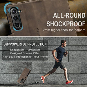 Étui portefeuille CaseMe pour <span class=keywords><strong>Samsung</strong></span> Galaxy Z Fold 5 Étui rétro magnétique de luxe pratique en cuir <span class=keywords><strong>Flip</strong></span> Cover pour <span class=keywords><strong>Samsung</strong></span> Z Fold 5 4 <span class=keywords><strong>3</strong></span> - Product Image 5