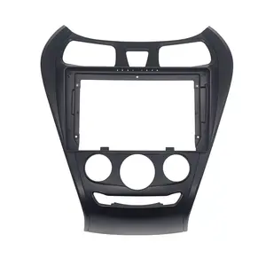 现代Eon 2012汽车Dvd播放器面板黑色框架汽车立体声中控台支架面板装饰面板